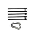 Touch Screen Stylus Pen Replacement Tip Nib For Note 10 / 10+ / 20 / 20 Ultra S Pen Spare Nibs With Metal Clip.
