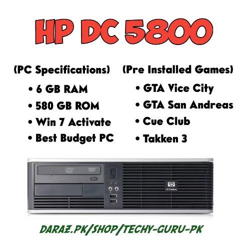 HP DC 5800 Desktop PC