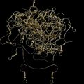 Premium Fish Hook Earring Wires (Golden & Silver) Findings(20g).