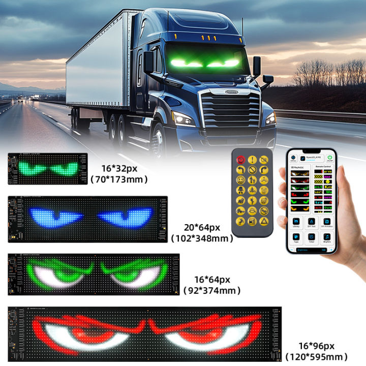 Multifunctional%20Bright%20Devil%20Eyes%20LED%20Light%20for%20Car%20Windshield%20Flexible%20Programmable%20Scrolling%20LED%20Display%20Bluetooth%20APP%20Control%20-%20Image%202