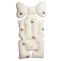 Autumn and winter warm baby stroller seat cushions thickened cotton child stroller baby seat cushions universal four seasons. 