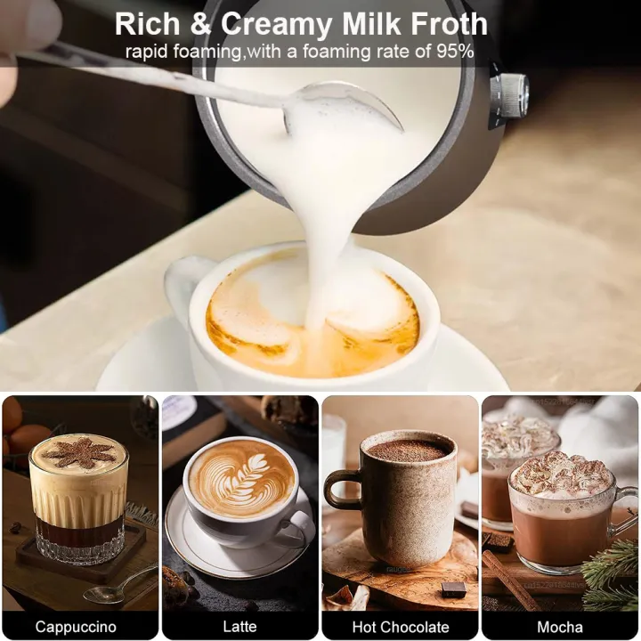 Electric%20Milk%20Frother%20Milk%20Foam%20Machine%20Automatic%20Milk%20Foamer%20for%20Coffee%20Cappuccino%20Latte%20Milk%205%20in%201%20Hot%20and%20Cold%20Milk%20Frother%20-%20Image%205