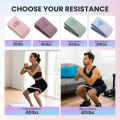 20-90LB Fabric Elastic Band Fitness Resistance Band Yoga Pilates Hip Joint Stretching Band Gym Training Home Fitness Equipment.