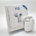 i12 TWS Airpods True Bluetooth Headset 5.0 Touch Control Earbuds. 
