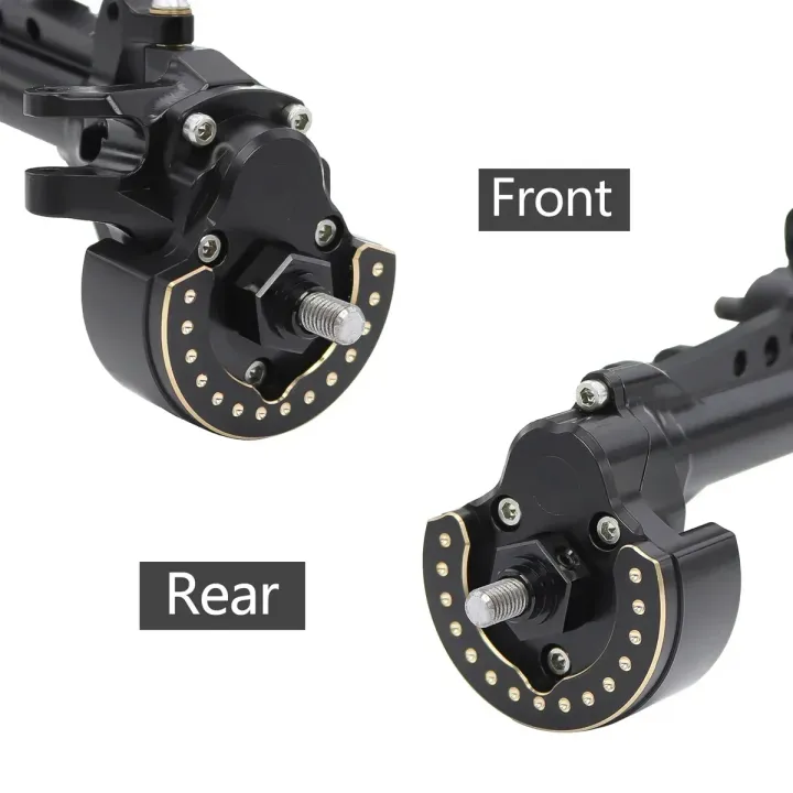 F10%20Axle%20Brass%20Weights%20Steering%20Knuckles%20Front%20and%20Rear%20Portal%20Cover%20for%201/10%20RC%20Crawler%20Vanquish%20VRD%20VS4-10%20Phoenix%20LCG%20Upgrade%20-%20Image%205