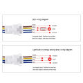 2PCS PIR Motion Sensor Switches Smart Auto Control Light Switch 220V 110V Time Mode Adjust Infrared Human Body Motion Detector. 