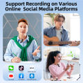 BOYA BY-MW3 Dual Wireless Microphone Type-C Lavalier Mic for Android Phone | Plug & Play Noise Reduction Recording Mic for Live Streaming, Vlog, Interview, Podcast, YouTube, Facebook Live. 