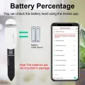 Zigbee Temperature Humidity Moisture Detector Smart Soil Tester Moisture Sensor Phone App RealTime Monitor for Home Garden. 