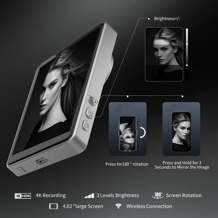 Magnetic%20Phone%20Selfie%20Monitor%20Screen%20for%20Smartphone%20Rear%20Camera%20Selfie%20Vlog%20Live%20Stream%20for%20iPhone%20Android%20Phone%20-%20Image%206