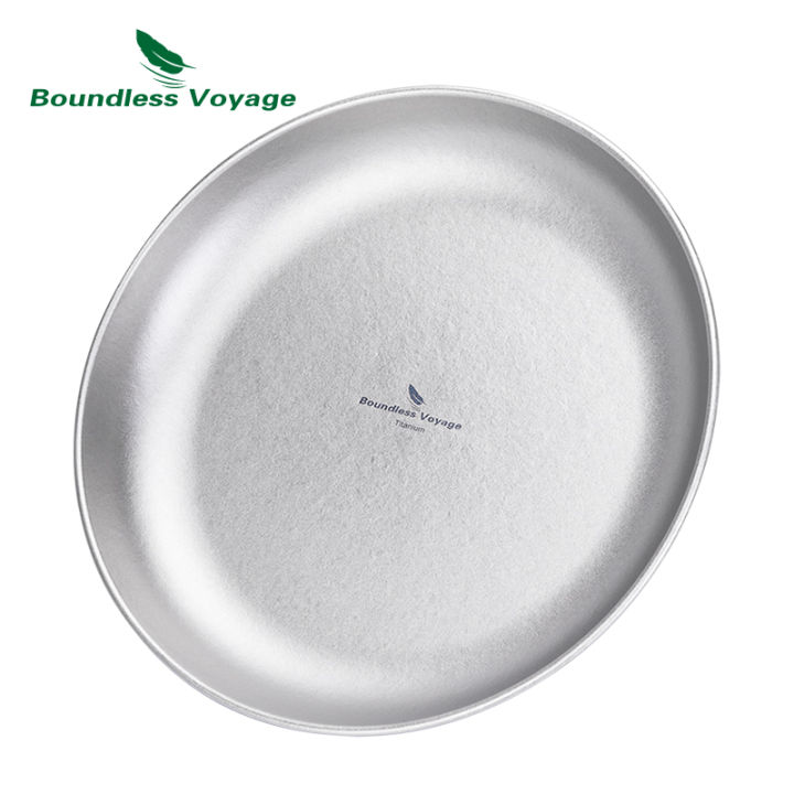Boundless%20Voyage%20Camping%20Plate%20Titanium%20Dinner%20Plate%20Stackable%20Kitchen%20Tableware%20Reusable%20Dish%20Set%20of%201/3,%20Dishwasher%20Safe%20-%20Image%203