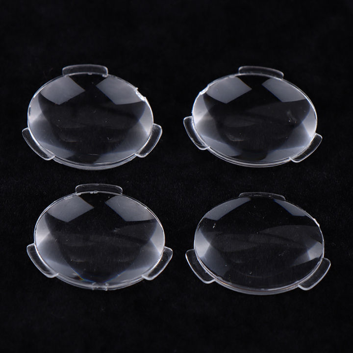 {NN72} 10 Pcs 25*45MM BiConvex Ultra Clear Lens For Google Cardboard Virtual Reality 3D VR Glasses 2-5mm Thickness