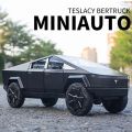 1:24 Scale Cybertruck Model Toy Pull Back Pick-Up Truck with Sound and Light. 