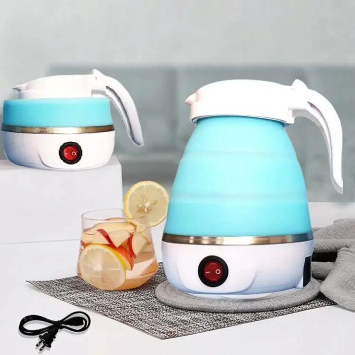 HIGH QUALITY Travel Portable Foldable Electric Kettle Collapsible Water Boiler For Coffee Tea Fast Water Boiling
Portable Electric Kettle, Travel Foldable Kettle with Silicone Electric Electric Kettle 600ML