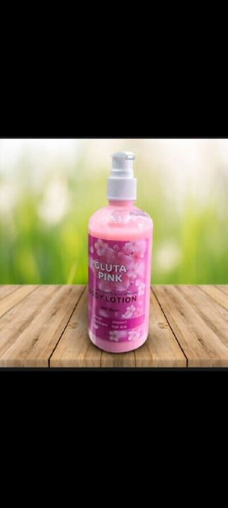 Gluta%20Pink%20Body%20lotion%20300ml%20Contains%20Arbutin%20Vitamin%20C%20Glutathione%20-%20Image%202