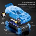 1/43 RC Car RC Drift Car with ESP Gyroscope Full Proportional Control 4WD Metal Body 2 Sets Tires Realistic Drifting Kids . 