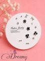 Simple Cute Stone Design 7 Pairs Earrings Set for Girls Women's Fashion Jewellery.