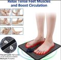 Ems Foot Massager Pad - Electric Foot Massager Mat - Portable Folding Foot Massage Machine Electronic USB Rechargeable. 