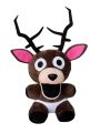 99 Nights In The Forest Deer Plush Toys Movie Stuffed Animals Deer Toy Fans Birthday Gifts Toys for Kids Halloween Gifts 18cm. 