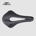 Ultralight San Marco Saddle Carbon Road MTB Bicycle Seat TT Triathlon Hollow Short 255×145mm Racing Breathable Shockproof Soft. 