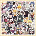 60pcs Cute Cartoon Anime Demon Slayer Anime Stickers Decoration Laptop Phone Suitcase Notebook Label Stationery Sticker. 