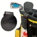 Golf Bag Metal Landing Pad, Metal Bag Clip for Quick and Easy Use of Golf Gear & Accessories. 