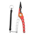 Fishing Pliers Line Cutter Multifunctional Knot Aluminum Alloy Scissors Hook Remover 150g 20CM Fishing Equipment. 