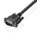 DB9 9Pin Serial RS232 Extension Cable Male Female 1.5m 3m 5m 10m Black OD5.0. 