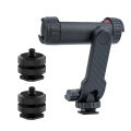 Phone Tripod Mount Holder for iPhone Camera 2 Cold Shoe Mobile Phone Clip for iPhone Android Ronin Zhiyun Gimbals.