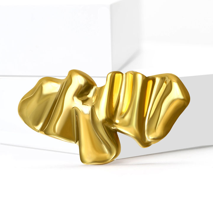 Stainless%20Steel%20Irregular%20Ring%20Brooches%20for%20Women%20Unisex%20Glossy%20Geometric%20Pins%20Banquet%20Party%20Backpack%20%20Jewelry%20Accessories%20-%20Image%204