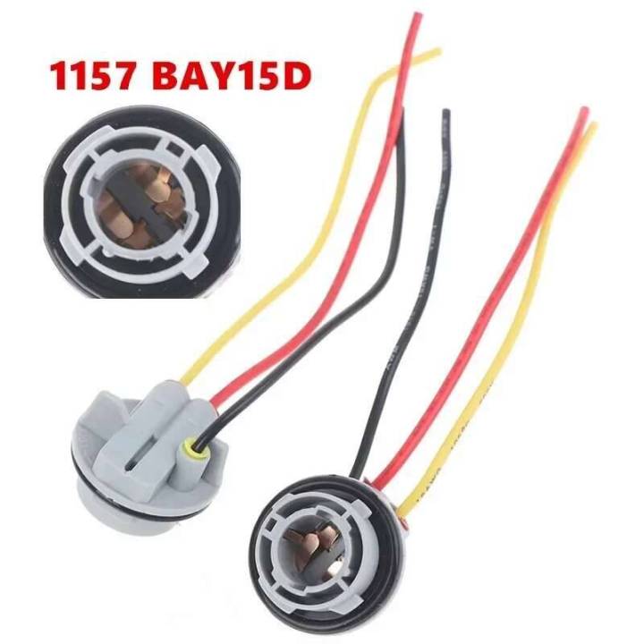 10X%201157%20Bulb%20Socket%20BAY15D%20Lamp%20Holder%20P21/5W%20Adapter%20Base%20Connector%20For%20Brake%20Light%20Plastic%20Car%20Accessories%20-%20Image%202