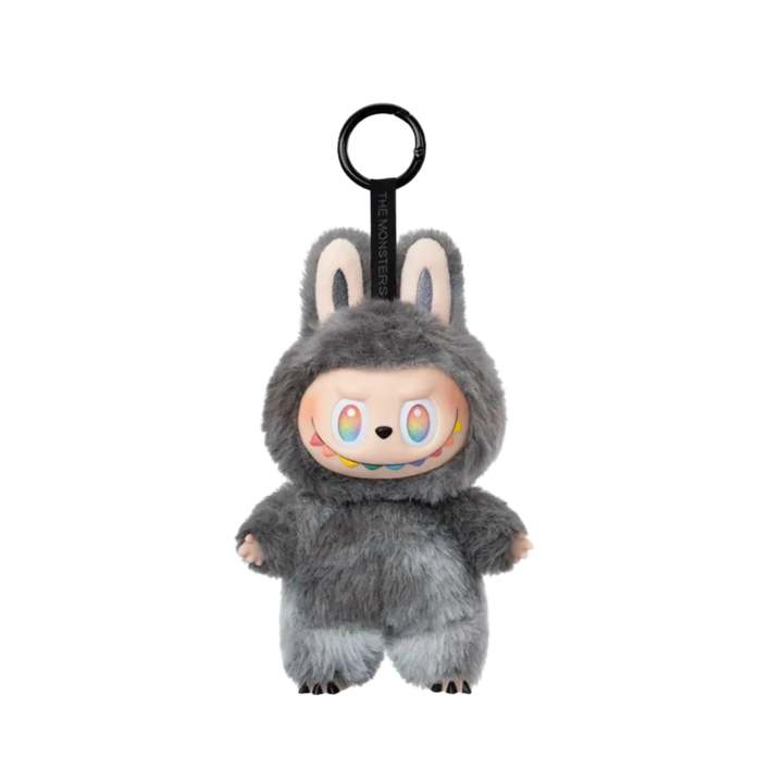 Secret V3 - Labubu Gray The Monsters Big Into Energy Vinyl Face Teddy Bear Art Doll, Now All Colours [GENUINE PRODUCT]