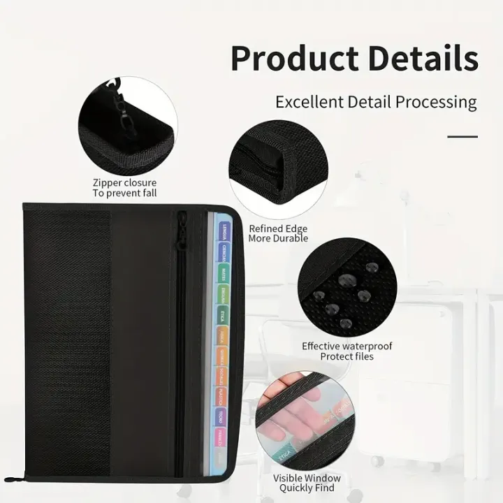 Accordion%20File%20Organizer%20with%20Safe%20Zipper,%2013%20Pocket%20Expanding%20File%20Folder%20with%20Front%20Pencil%20Pouch,%20%20School%20Office%20Supplies%20-%20Image%204