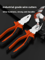 Electric Wire Pliers Large Opening Sharp Multifunction Tool for Cutting Twisting Gripping Metal Wires Heavy Duty Industrial Tool. 