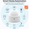 Zigbee Human PIR Motion Sensor Body Movement Smart PIR Sensor Infrared Detector Home Security Alarm Support Alexa . 