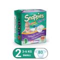 Snappies Baby Diapers Size S 2. 