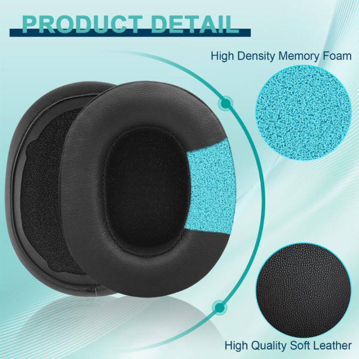 Replacement%20Ear%20Pads%20Fits%20for%20Skullcandy%20Crusher%20Wireless%20Crusher%20Evo%20Crusher%20ANC%20Hesh%203%20Headphones%20Ear%20Cushions%20Earpads%20Headset%20-%20Image%205