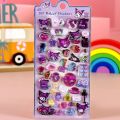 2026 Cute Sanrio Kuromi My Melody 3D Relief Stickers Kawaii Girls Cartoon Crystal Sticker Handmade Diy Hand Account Decals Gifts. 