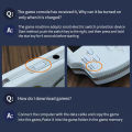 Handheld Portable Retro Video Game Console Videogame Arcade Player for Children Mini Machine Emulator Retrogame Gaming Station.