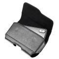 KISMIS Fashion Phone Wallet Waist Bag Leather Bag Belt Leather Case with Belt Clip and Ring Phone Holder Travel Hiking Case. 