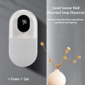 Wall mounted Automatic Soap Dispenser 300ML USB Chargeable Smart gel Machine Touchless LED Display Sensor Foam Soap Dispenser. 