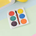 Water color cake Pigment powdersmall watercolour 6 color x  2 Pcs. 