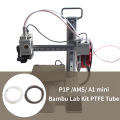 Mini 3D Printer PTFE Pipe 1.75mm Bambulab Ptfe Tube 4m White Grey AMS LITE for Bambu Lab Ptfe Tube 2.5mm 4mm Filament Parts. 