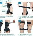 Yorten Spring Knee Booster Power Knee Support Powerleg Knee Joint Support Pads Knee Protection Booster Protection Boost Old Cold Leg Mountaineering MH ONline pain relief leather spring steel magnetic. 