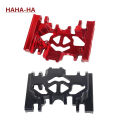 Aluminum TRX4 Gearbox Mount Base Chassis Skid Plate for 1/10 RC Crawler Car TRX-4 Defender Bronco Blazer G500 Upgrade. 