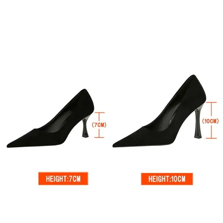 Autumn%20Simple%20Elegant%2010cm%207cm%20High%20Heels%20Stiletto%20Womens%20Shoes%20Pointed%20Black%20Etiquette%20Professional%20Single%20Shoes%20Wedding%20Shoes%20-%20Image%206
