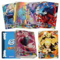 50Pcs Anime Naruto Collection Cards Naruto Uchiha Sasuke Hatake Kakashi Rare SR SSR UR Collection Cards Children Toy . 