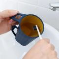 1pcs Simple Nordic-Style Lovers Wash Cup Student Dormitory Gargle Cup Home Use. 