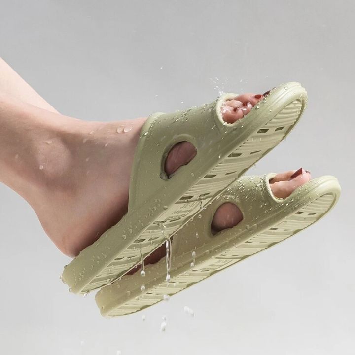 Feslishoet%20Unisex%20EVA%20Non%20Slip%20Soft%20Bottom%20Leaking%20Shower%20Man%20Woman%20Home%20Slippers%20Punching%20Bathroom%20Quick%20Drying%20Slipper%20-%20Image%203