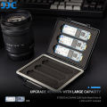 JJC 6 Slots M.2 2280 2260 2240 2242 2230 Case M.2 SSD Holder Storage M.2 Drive Storage NVMe M.2 2280 SSD Card Case Shockproof. 