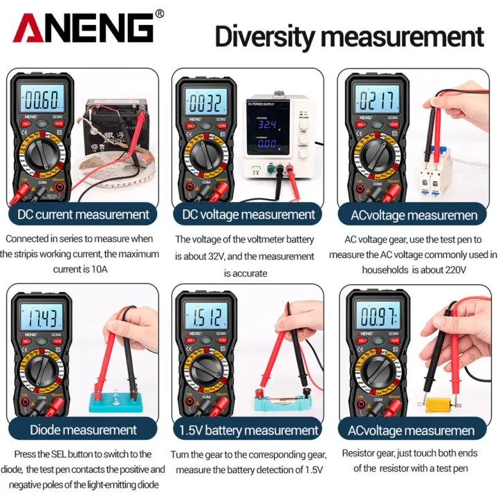ANENG%20SZ302%20Digital%20Multimeter%20AC/DC%20Votage%20Current%20Automatic%20Tester%20NCV%20Detector%20Resistance%20Ohm%20Ammeter%20Capacitance%20Meter%20-%20Image%205
